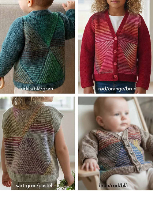 Hexa Mini Cardi - garnpakke