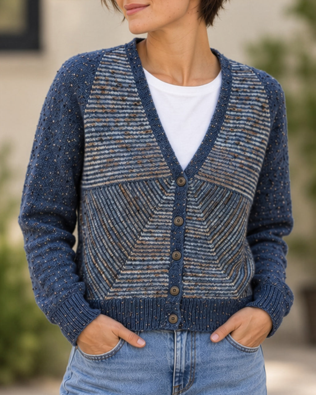 Hexa Maxi Cardi