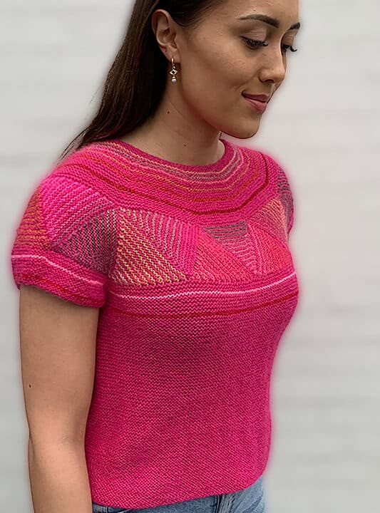 Tria Tee_pink_Helene Skov