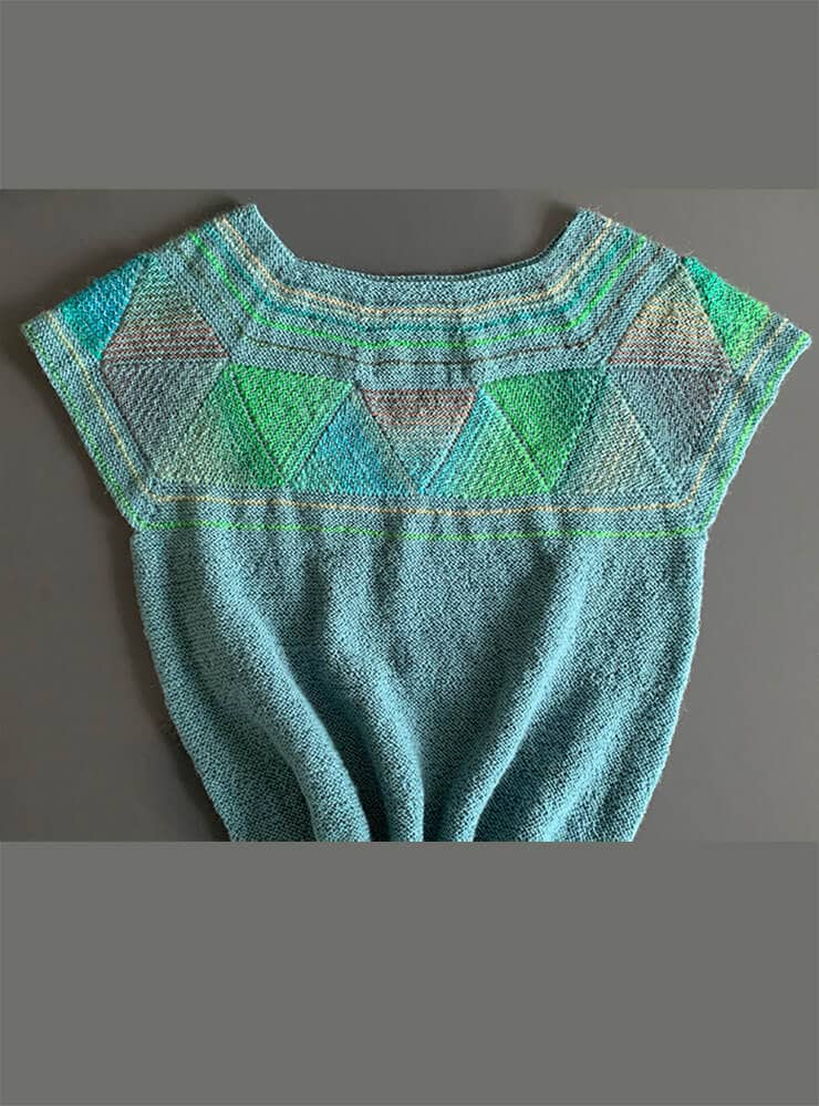 Tria Tee_turkis_Helene Skov
