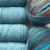 light turquoise/turquoise-brown