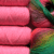 cherry red/green-pink